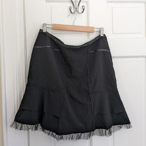 Studio Y black skirt with tulle size 13/14